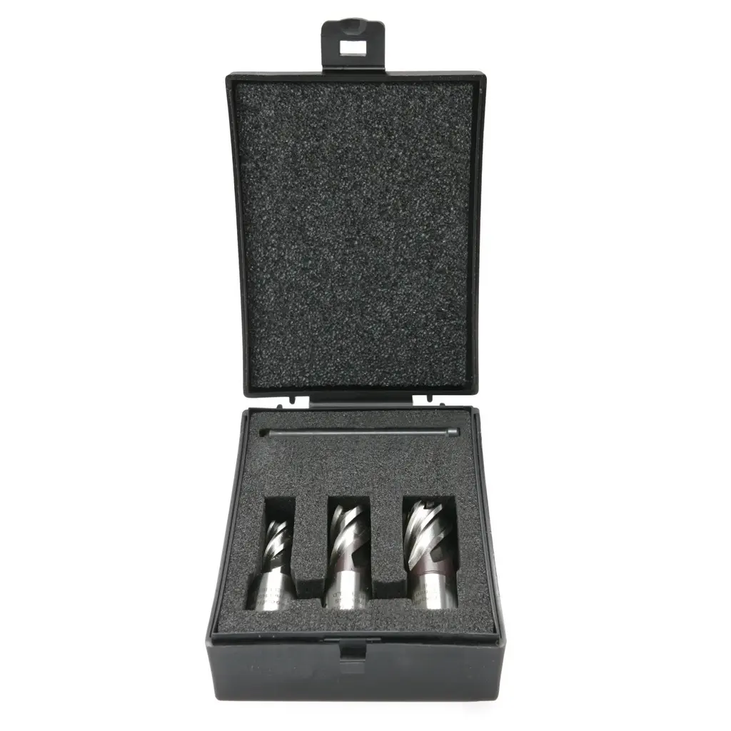 EVOLUTION POWER TOOLS - SET ANNULAR CUTTERS SHORT - 3 PIECES