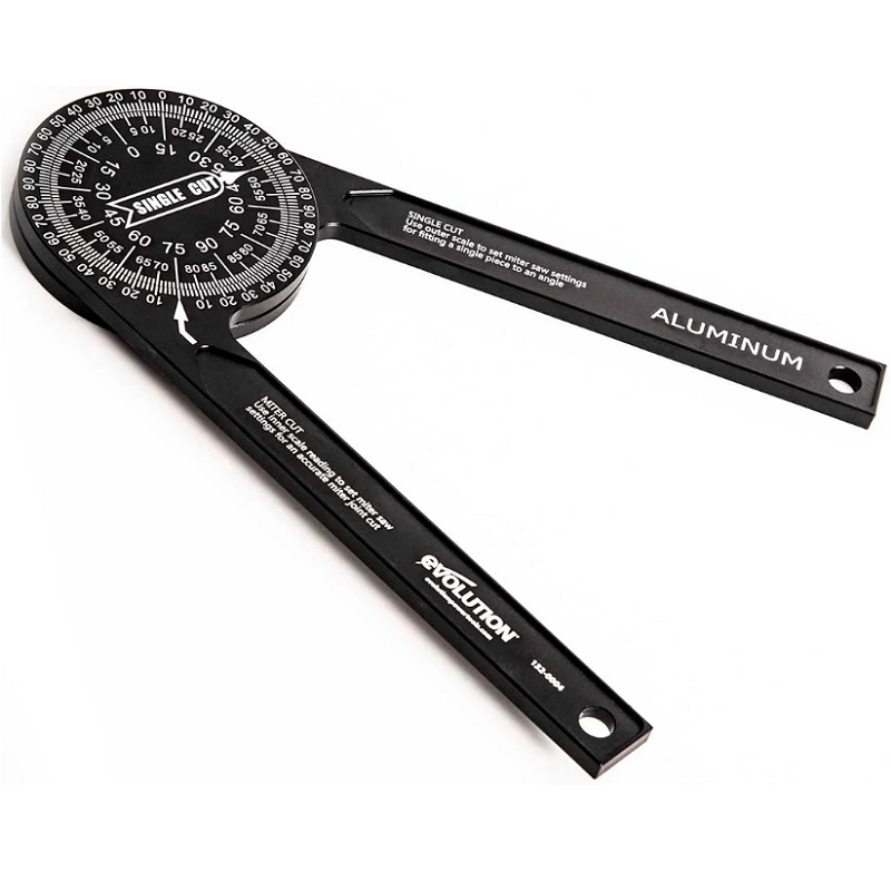 EVOLUTION POWER TOOLS - ALUMINIUM GEHRUNGSSÄGEN-PROTRAKTOR 360°