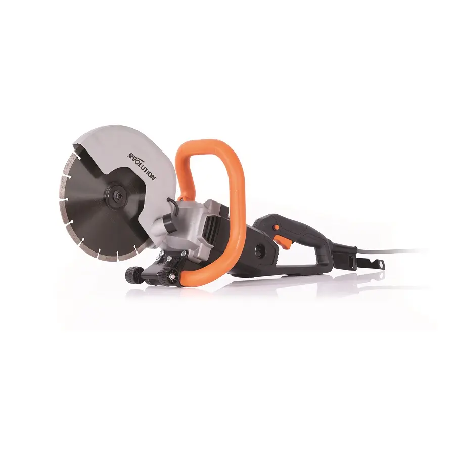 EVOLUTION POWER TOOLS - ELEKTRISCHE DISCCUTTER MET DIAMANT ZAAGBLAD R230DCT