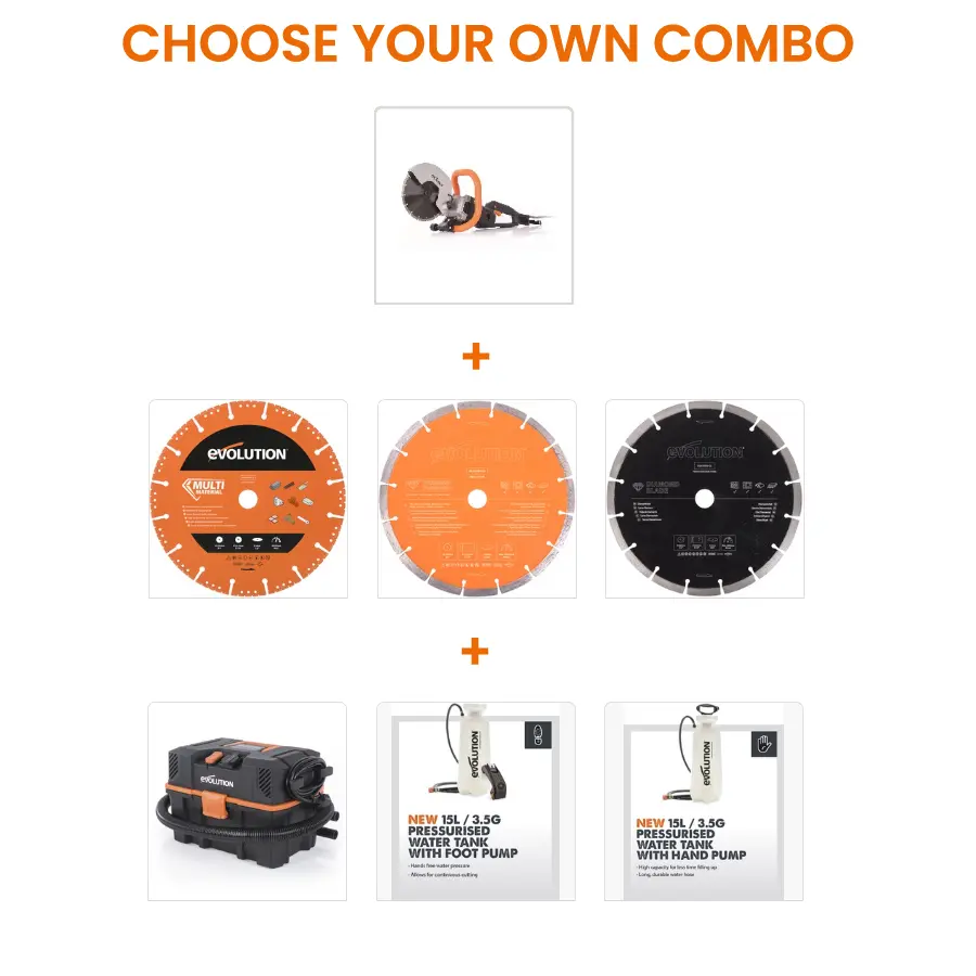 EVOLUTION POWER TOOLS - KOMBI R230