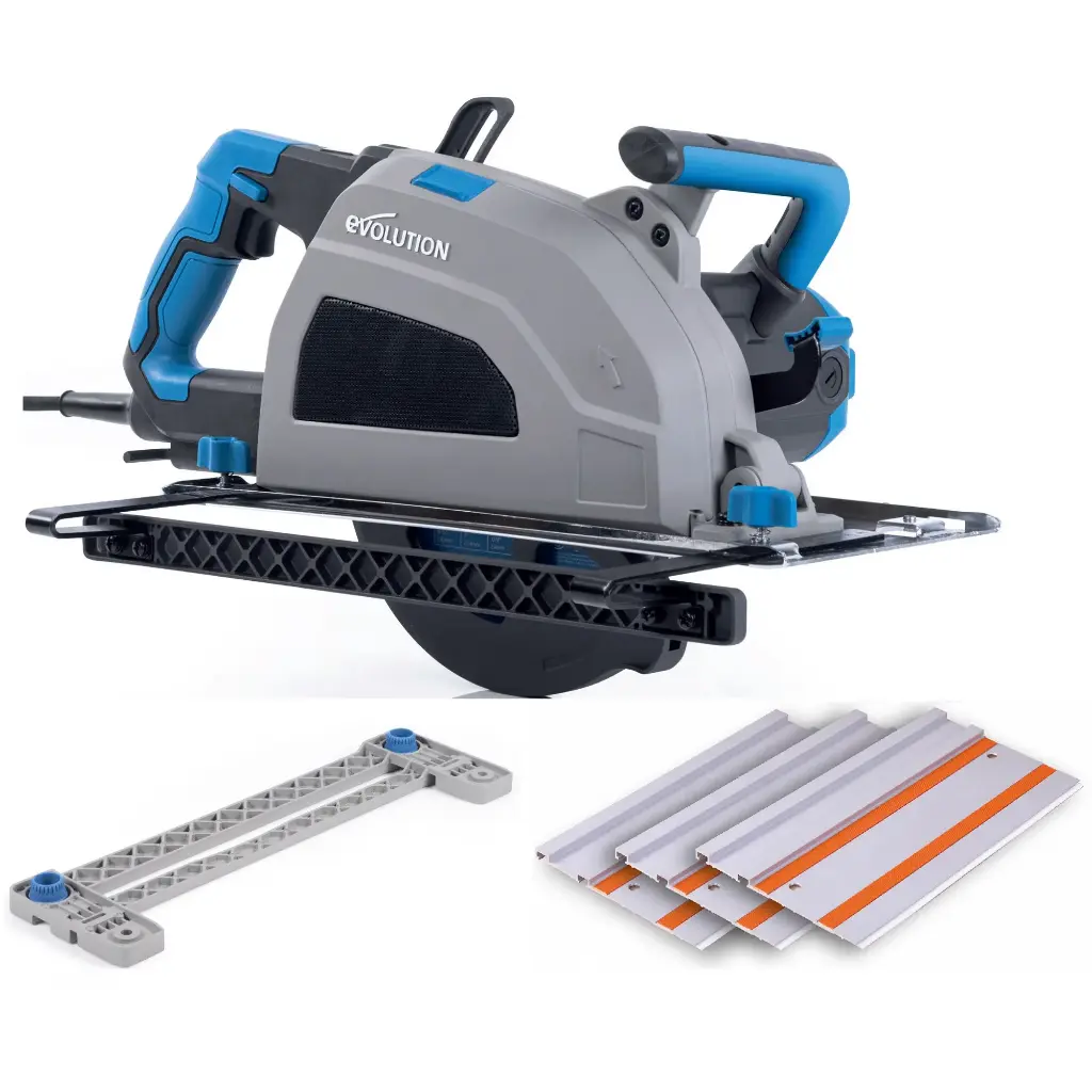 EVOLUTION POWER TOOLS - KREISSÄGE MIT FÜHRUNGSSCHIENE S210CCSX