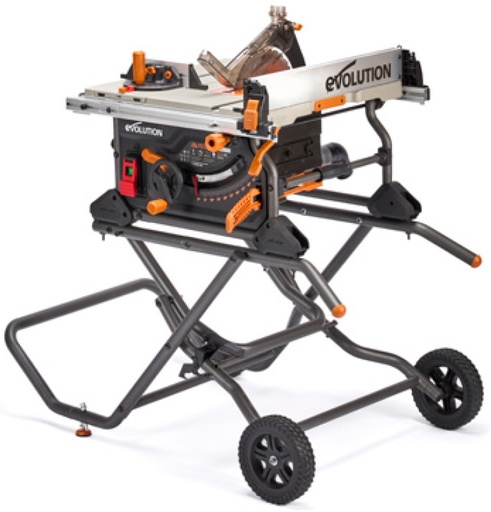 [614.EVOLU.R255TBLX] EVOLUTION POWER TOOLS - SCIE SUR TABLE R255TBLX AVEC PIED