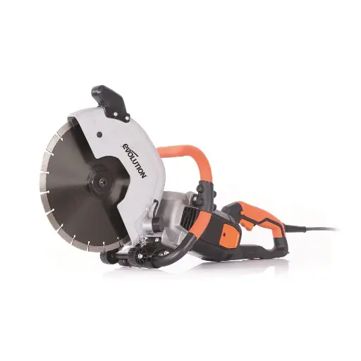 [614.EVOLU.R300DCT] EVOLUTION POWER TOOLS - DISCCUTTER ELEC. LAME DIAMANT INCLUS