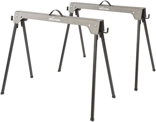 [614.SAWHORSE] EVOLUTION POWER TOOLS - SAW STANDARD WITH FOLDABLE LEGS - SAW HORSE