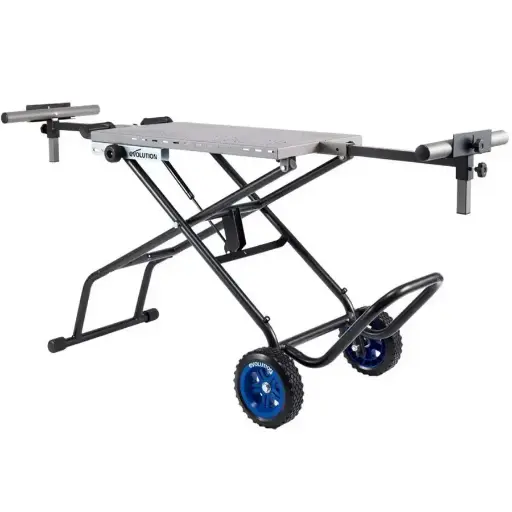 [614.MITRE.CHOPSTAND] EVOLUTION POWER TOOLS - UNIVERSELLER ARBEITSSTAND FÜR S355MCS, S355CPS, R355CPS