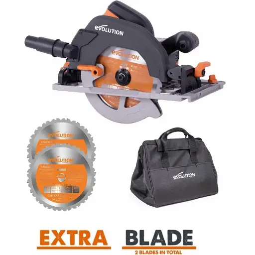 [614.BS.R185CCSX+MUL] EVOLUTION POWER TOOLS - COMBO PACK R185CCSX+ AND MULTIPURPOSE BLADE