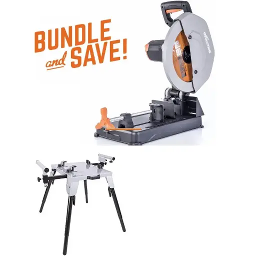 [614.BS.R355CPS.CHOP] EVOLUTION POWER TOOLS - KOMBI-SET R355CPS + UNTERGESTELL