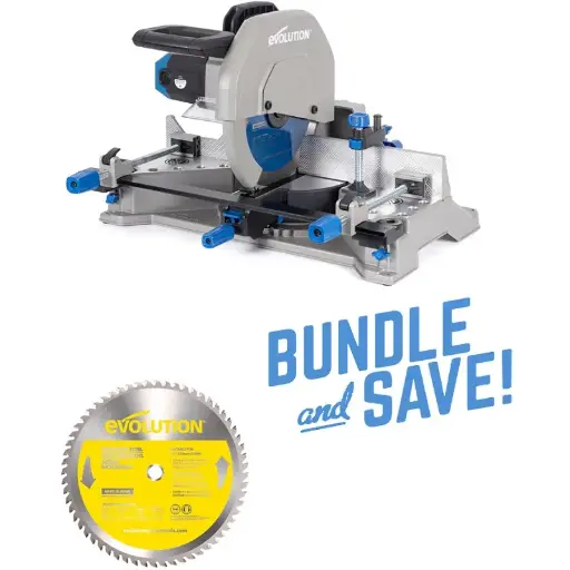 [614.BS.S355MCS.INO] EVOLUTION POWER TOOLS - COMBOPACK S355MCS + ZAAGBLAD INOX