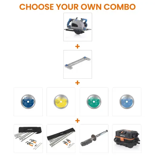 [614.COM.S210] EVOLUTION POWER TOOLS - COMBO S210