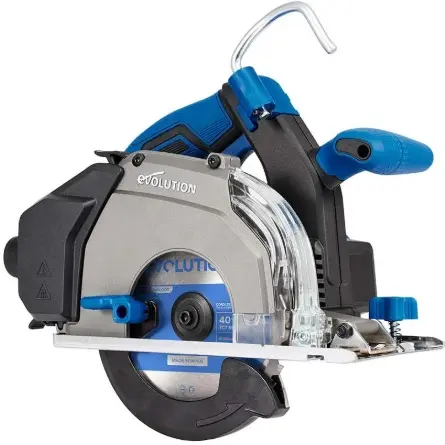 [614.LI.BO.S165CCS] EVOLUTION POWER TOOLS - S165CCS-LI CIRCULAR SAW WITHOUT BATTERY, INCLUDING A MILD STEEL SAW BLADE